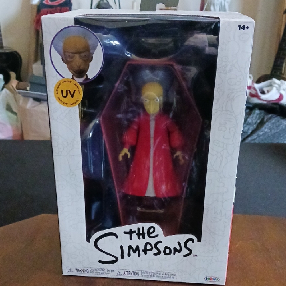 The Simpsons Vampire Mr. Burns